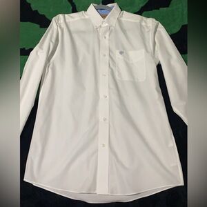 Ariat button down long sleeve dress shirt